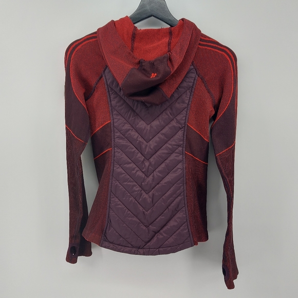 Sweaty Betty Speedy Seamless Running Jacket Burgandy Size Small - Picture 6 of 9